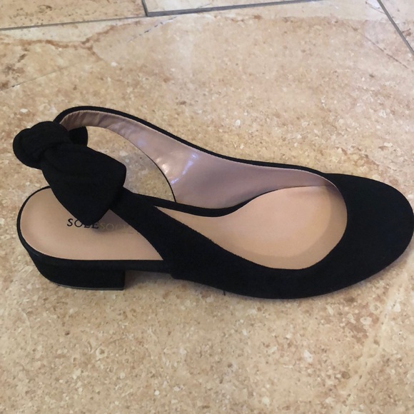 Sole Society sling back, block heel sandal - Picture 2 of 5